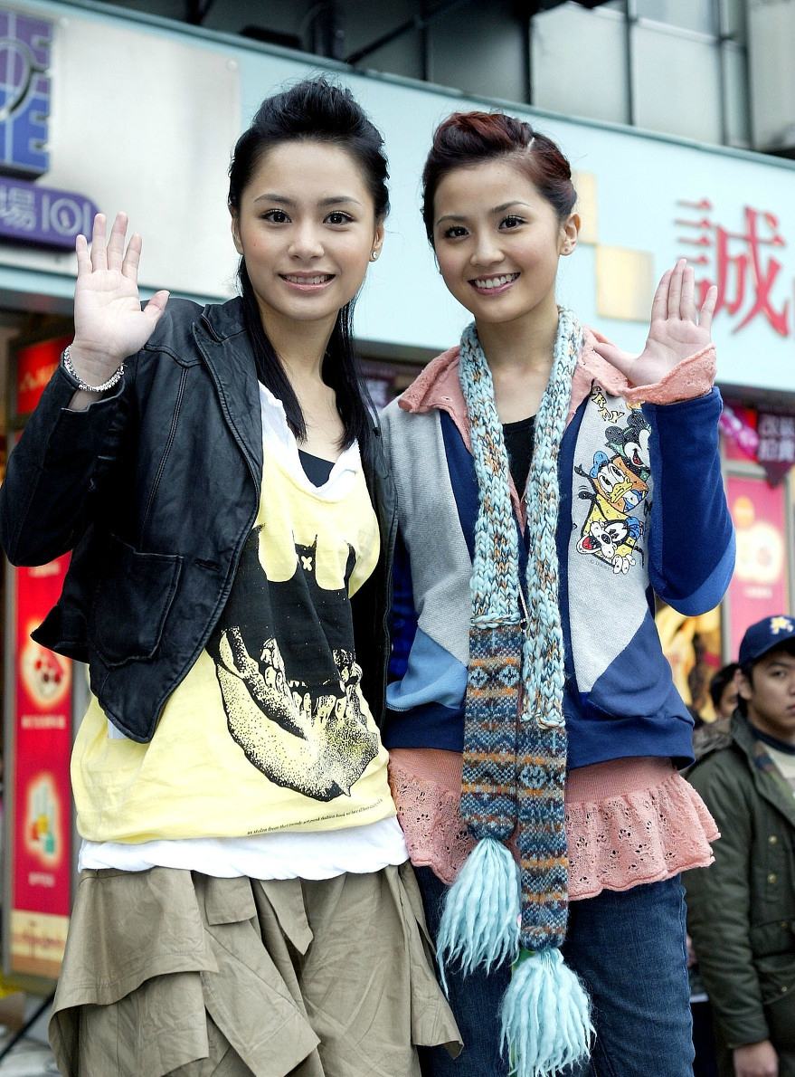 twins 阿sa 蔡卓妍, 阿娇 钟欣潼(图片来自东方ic)