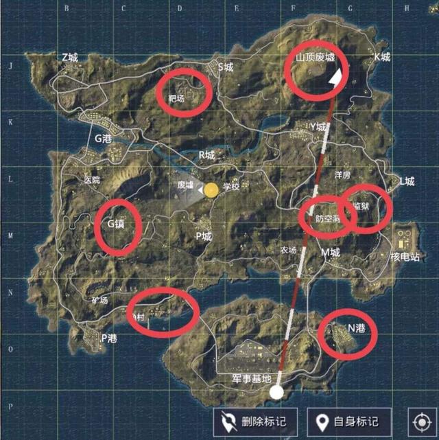 而且位置也不固定,所以想要信号枪,还是得到大资源点闯一闯!