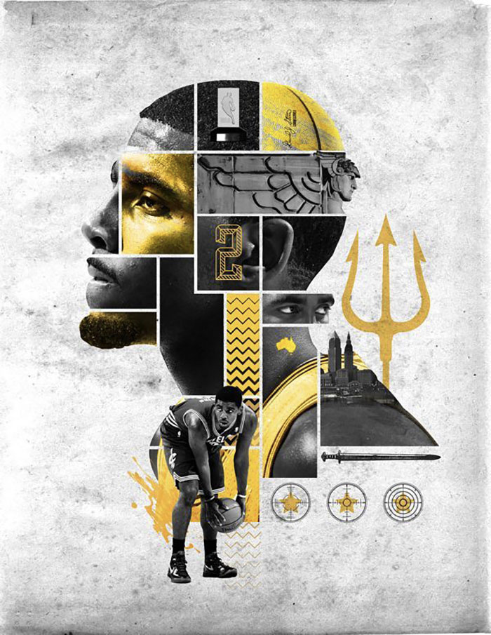 照片太多的人物海报怎么排版是时候来试试拼图了