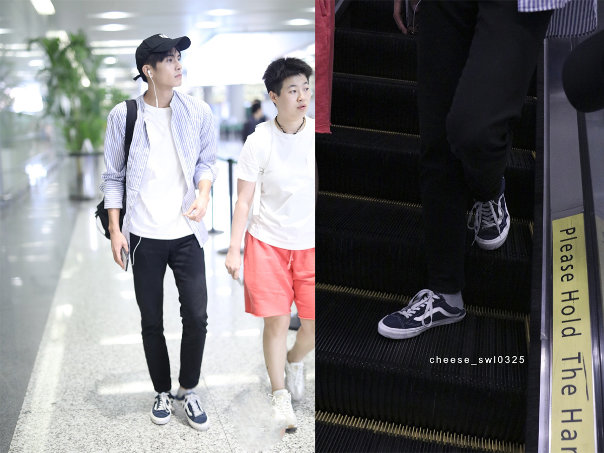 宋威龙黑又怎样?穿"病号服"变男模,大长腿也爱踩脚跟!