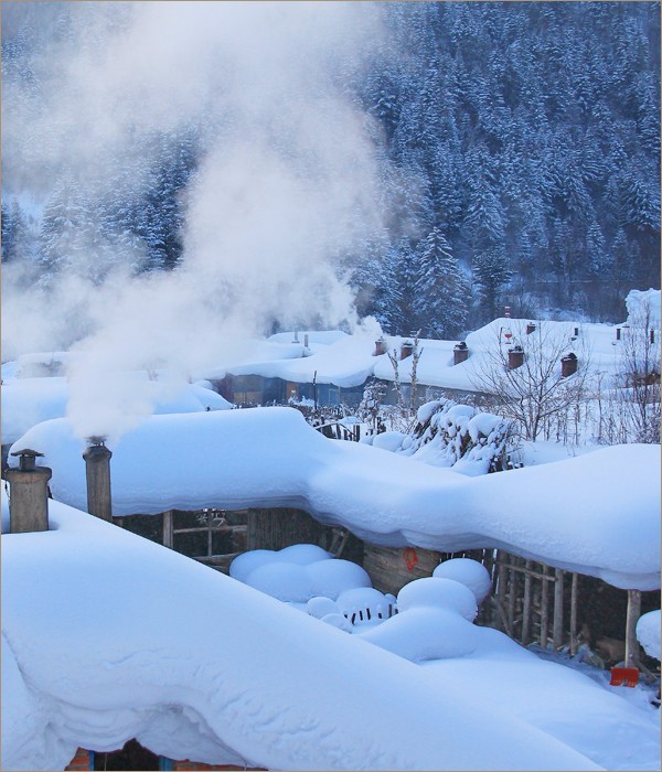 闲客道听图说:我眼中的东北老家之雪!