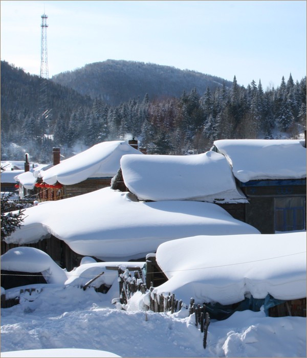 闲客道听图说:我眼中的东北老家之雪!
