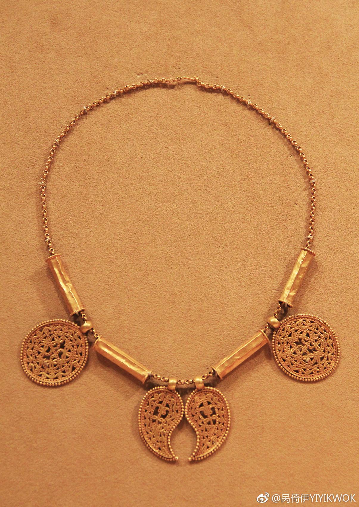 大都会博物馆馆藏古希腊金饰精细度不亚于当代首饰yiyi拍摄于美国纽