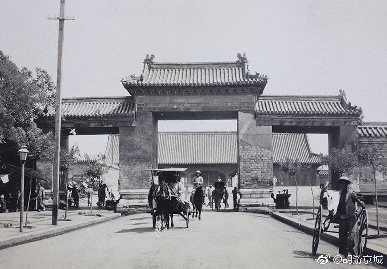 北京老城门系列皇城七门之东安门