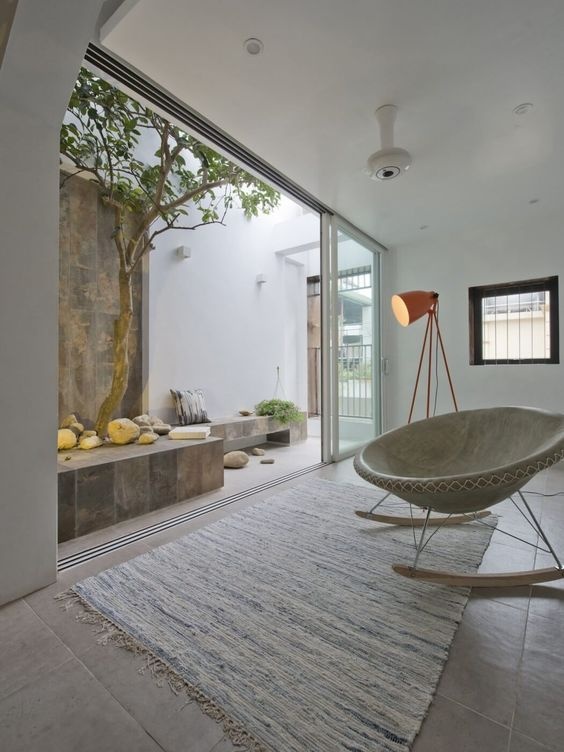 天井可以改善地下室或底楼的采光与通风状况