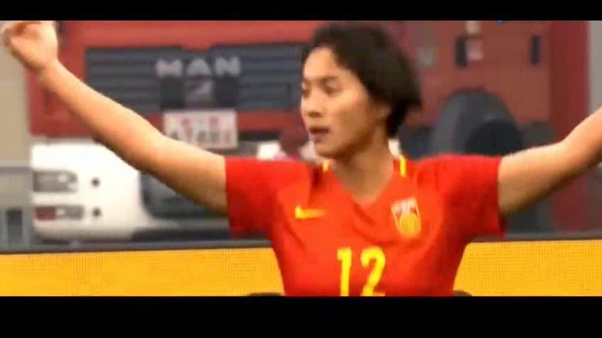 正在直播2018年女足亚洲杯,中国队VS泰国队,