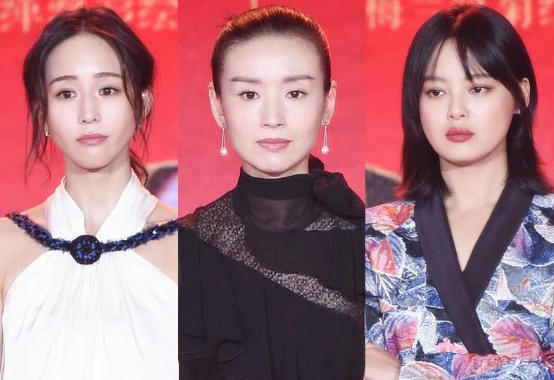 现场导演汪俊,制片人黄澜,主演周迅,霍建华,张钧甯,董洁,童瑶等悉数