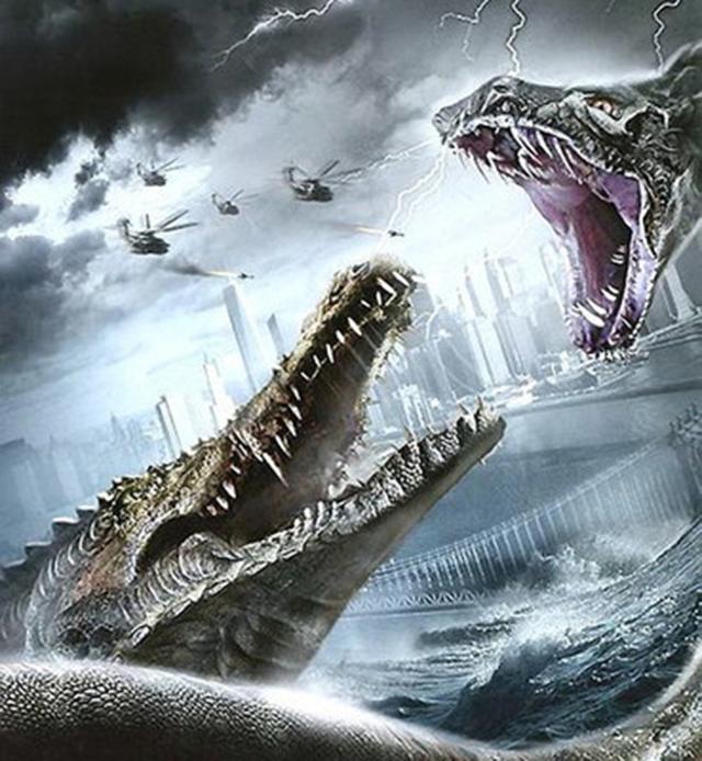 大脑洞网友设想:如果史前怪兽恐鳄和沧龙相遇,谁能取胜?