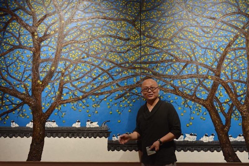 子:1965年4月生,江苏扬州人氏,美国taglialatella galleries签约画家