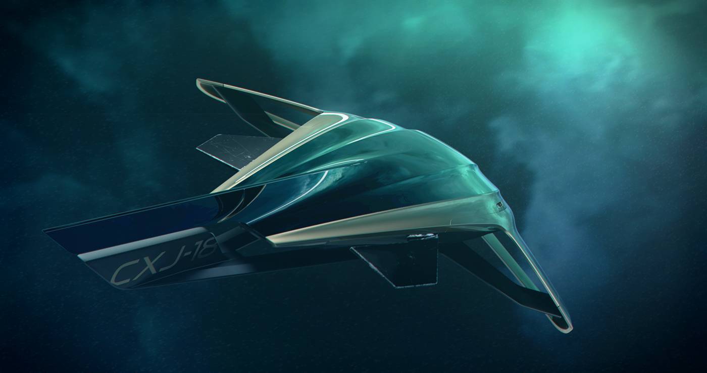 jaguar - cxj太空运输车概念设计效果图_新浪看点