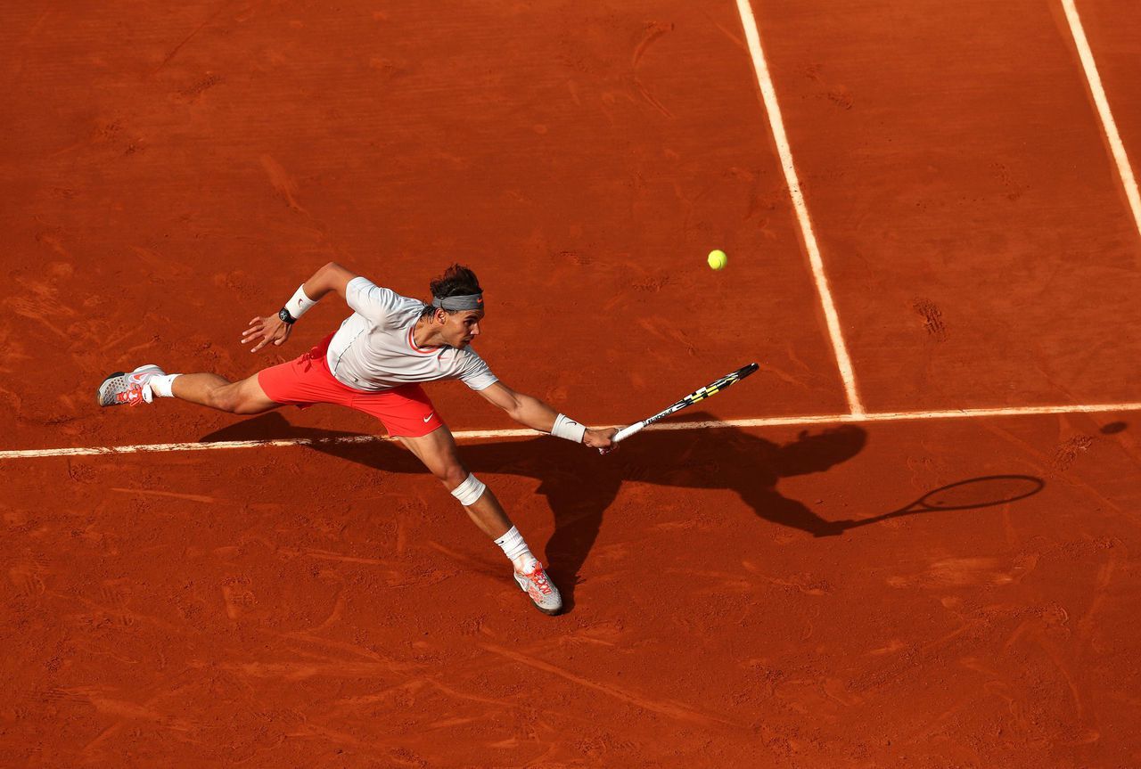 clive brunskill是非常出色的网球摄影师,他从数以千计的照片中选出