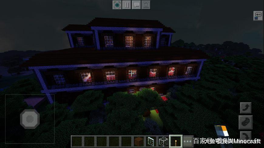 《我的世界》"林地鬼屋"的四角游戏, 你在mc里遇见过"鬼"么?