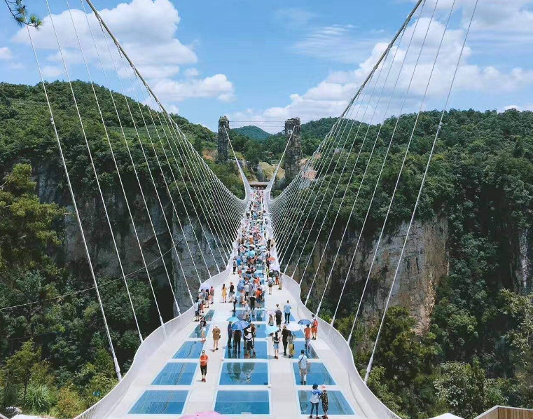 被张家界玻璃栈道坑过的人如今终于被举报了景区去绕路