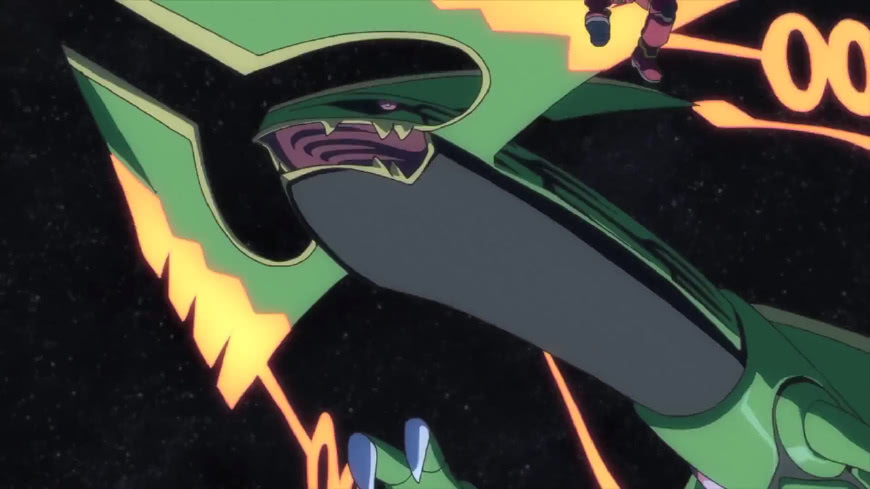 神奇宝贝:打败光辉大神的陨石,可能是来自另一只神兽烈空坐!