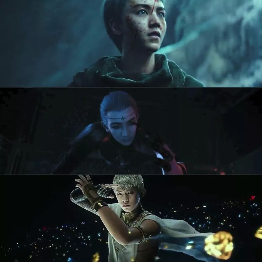 tfboys《爵迹2》造型:王俊凯穿斗篷,王源穿铠甲,千玺露的最多