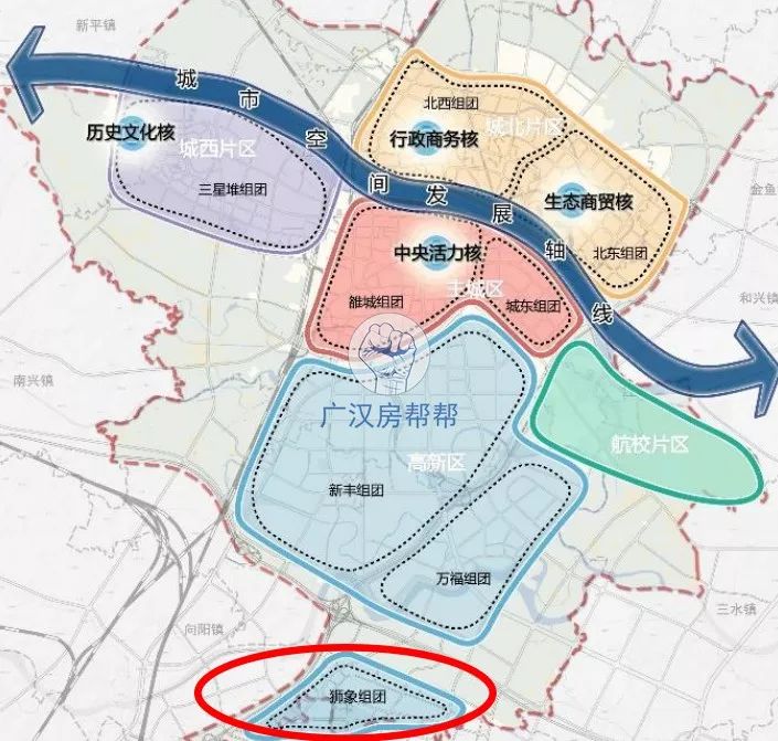 八卦一下,这才是广汉最有希望最能接近地铁的地方