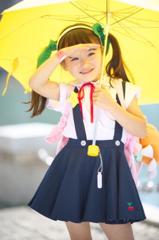 日本人气coserほわ是位小学女生cos血小板天真烂漫