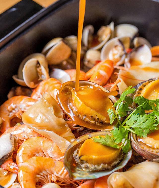 海鲜与鸡肉的融合, 美味鲜香到无法描述