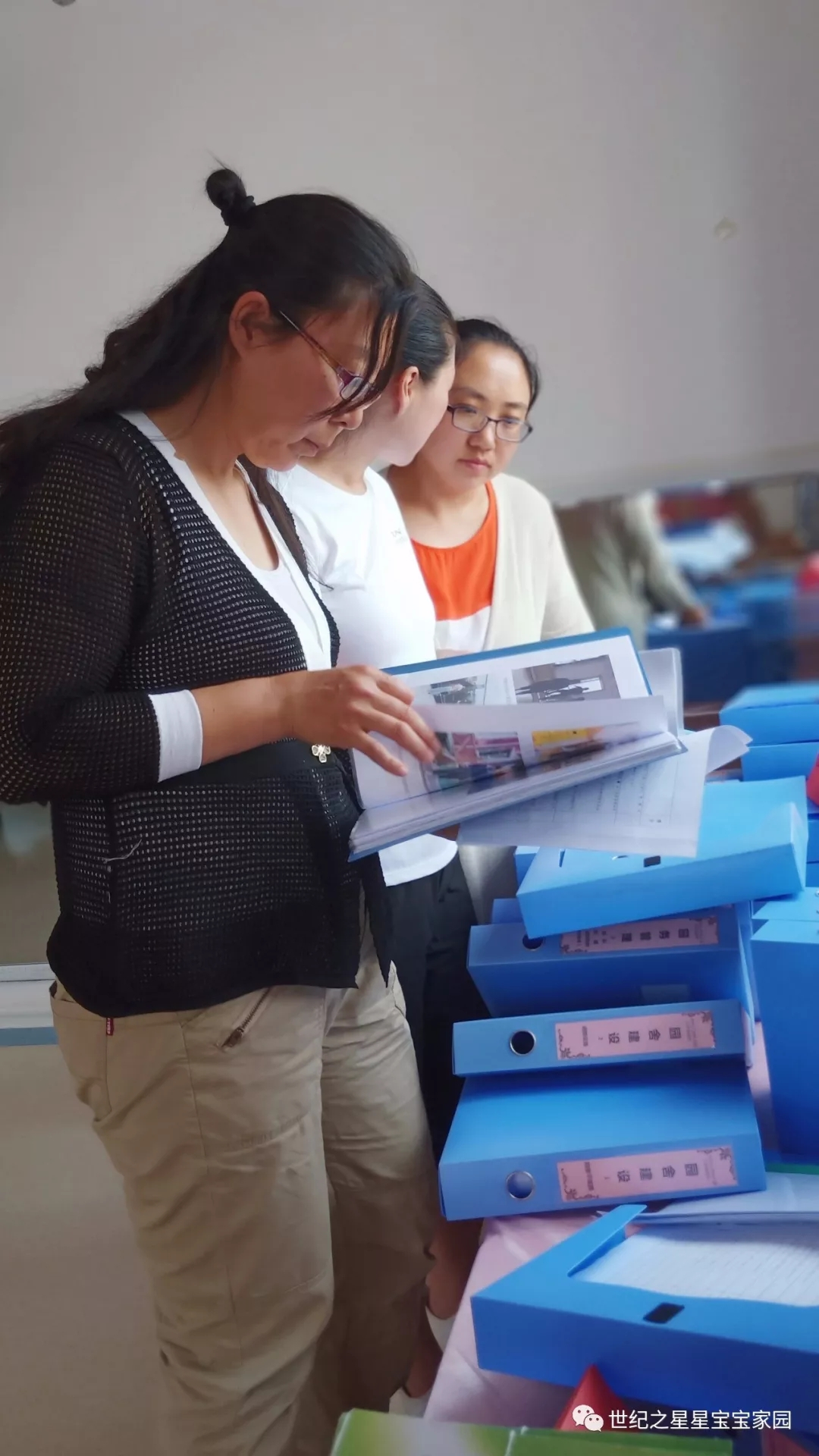 世纪之星幼儿园迎接五星级验收组检查