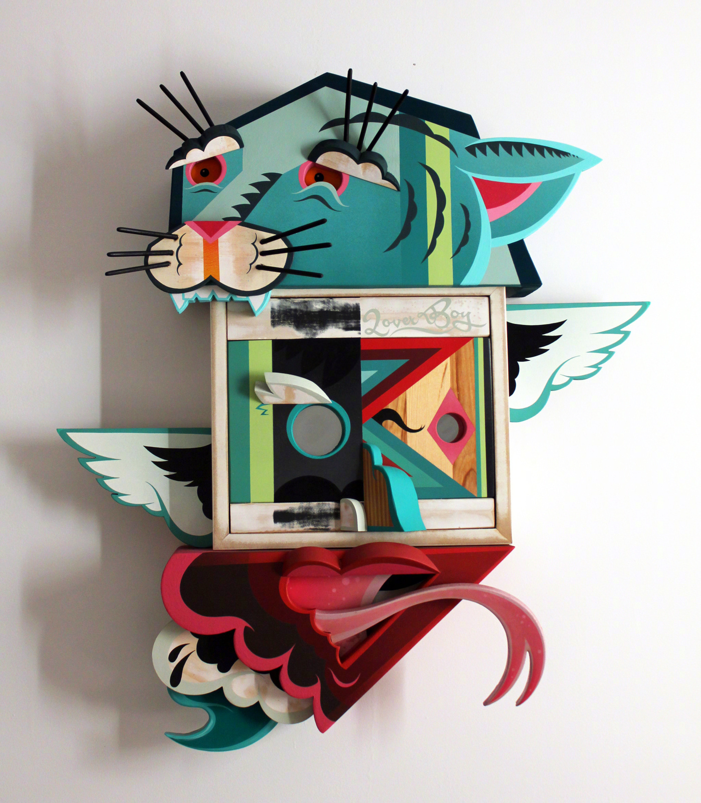 6岁就开始画画放弃在纸上作画后独创的立体插画太惊艳了