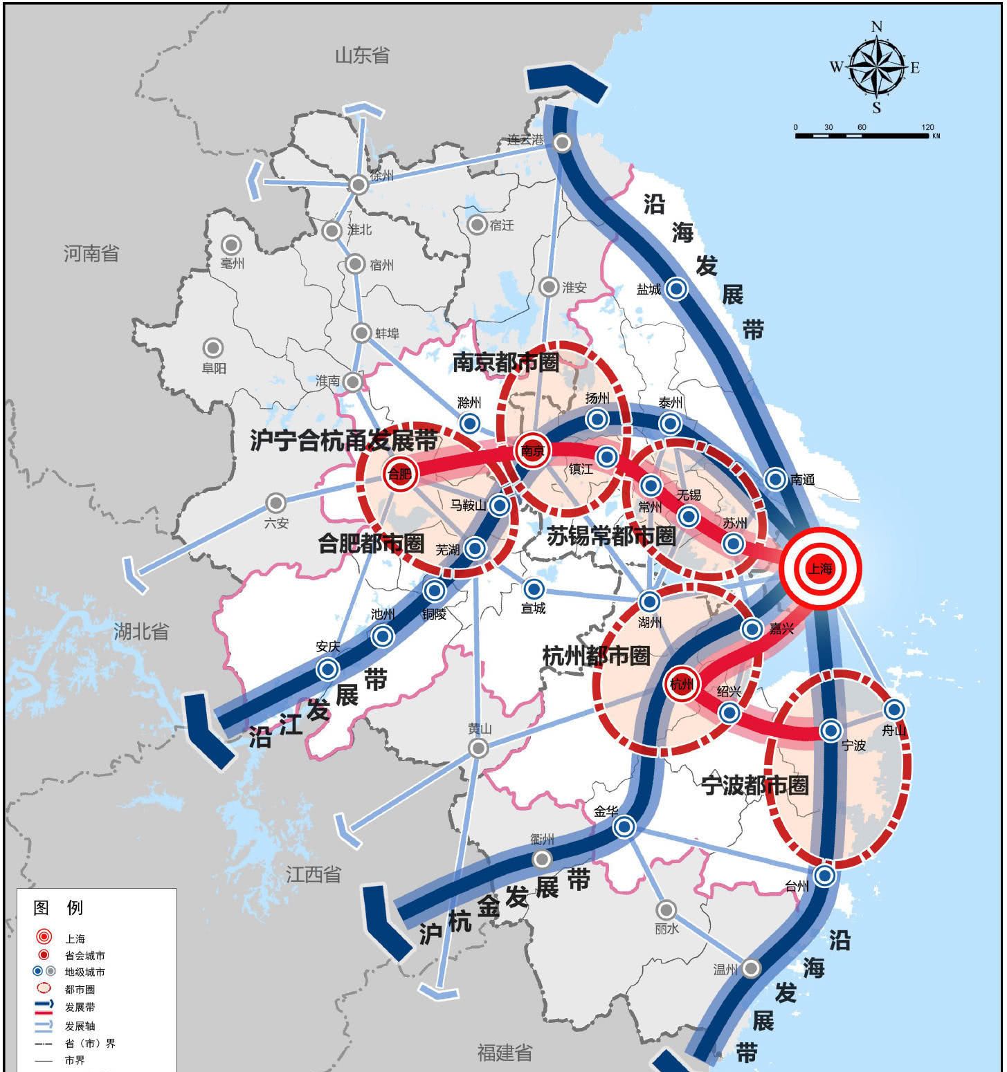 长三角城市群2030规划图片