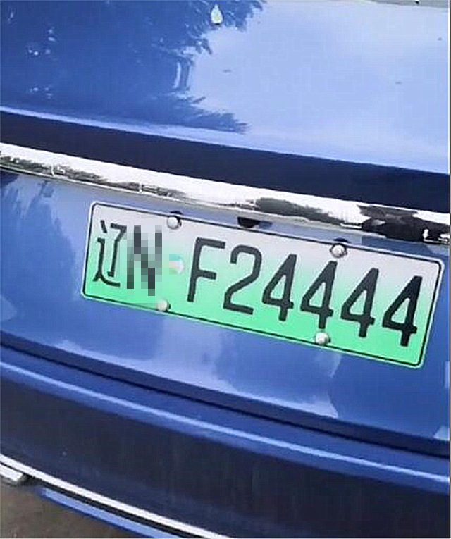 辽宁首辆吉利博瑞ge混动现街头车牌是绿色数字却令人讨厌