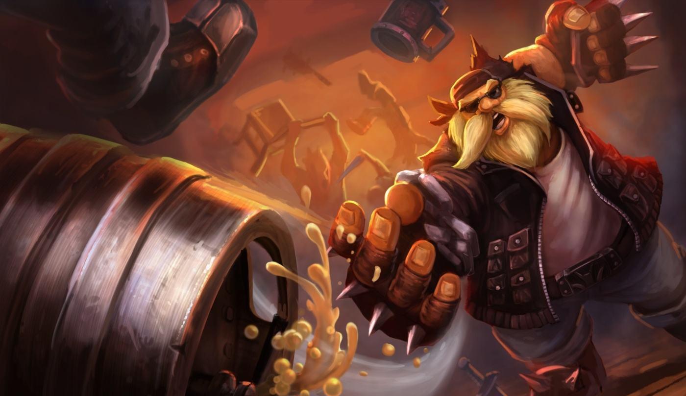 酒桶|英雄联盟|发条_新浪新闻