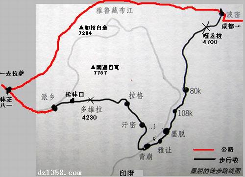 这就是传说的莲花秘境—墨脱