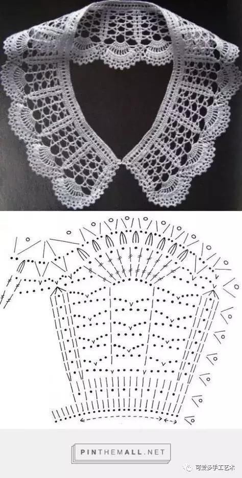 领子|衣服|钩编_新浪新闻