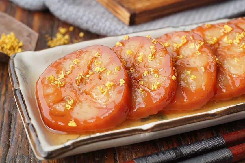 桂花糖藕最好吃的日子到了,错过又要哭着等一年|糖藕|桂花|莲藕_新浪