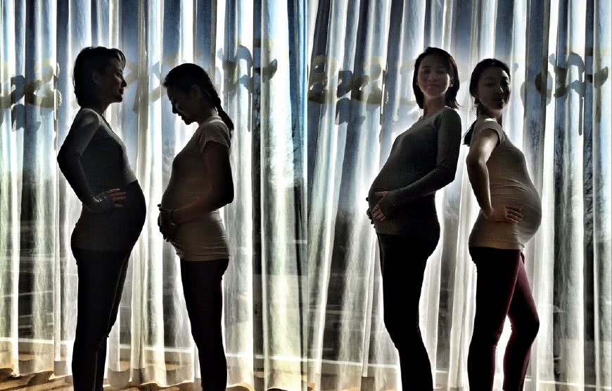 43岁蒋勤勤晒二胎孕肚照,陈建斌前女友私下吐槽:都活得比我高