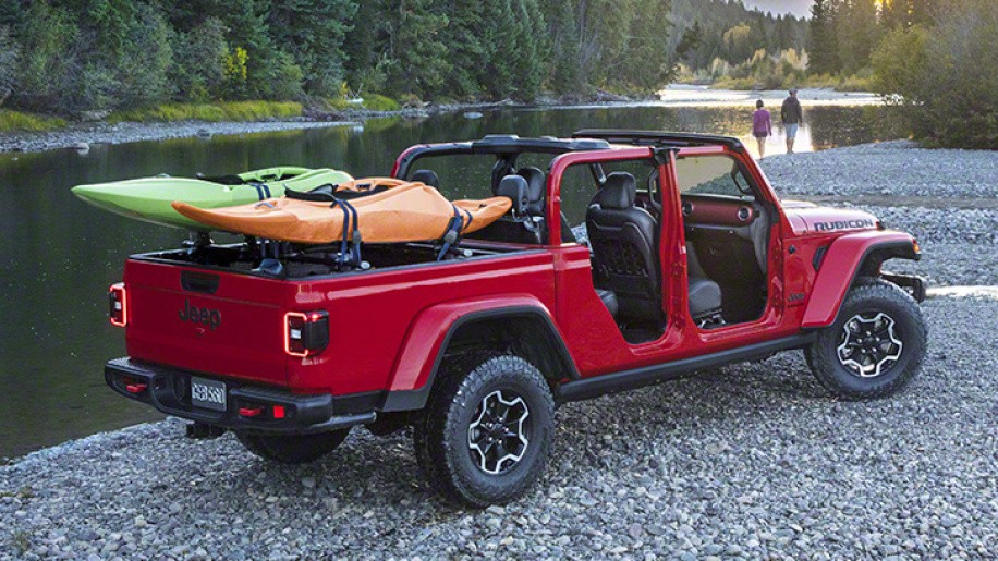 jeep牧马人皮卡,越野性能强悍也是最懂生活的皮卡