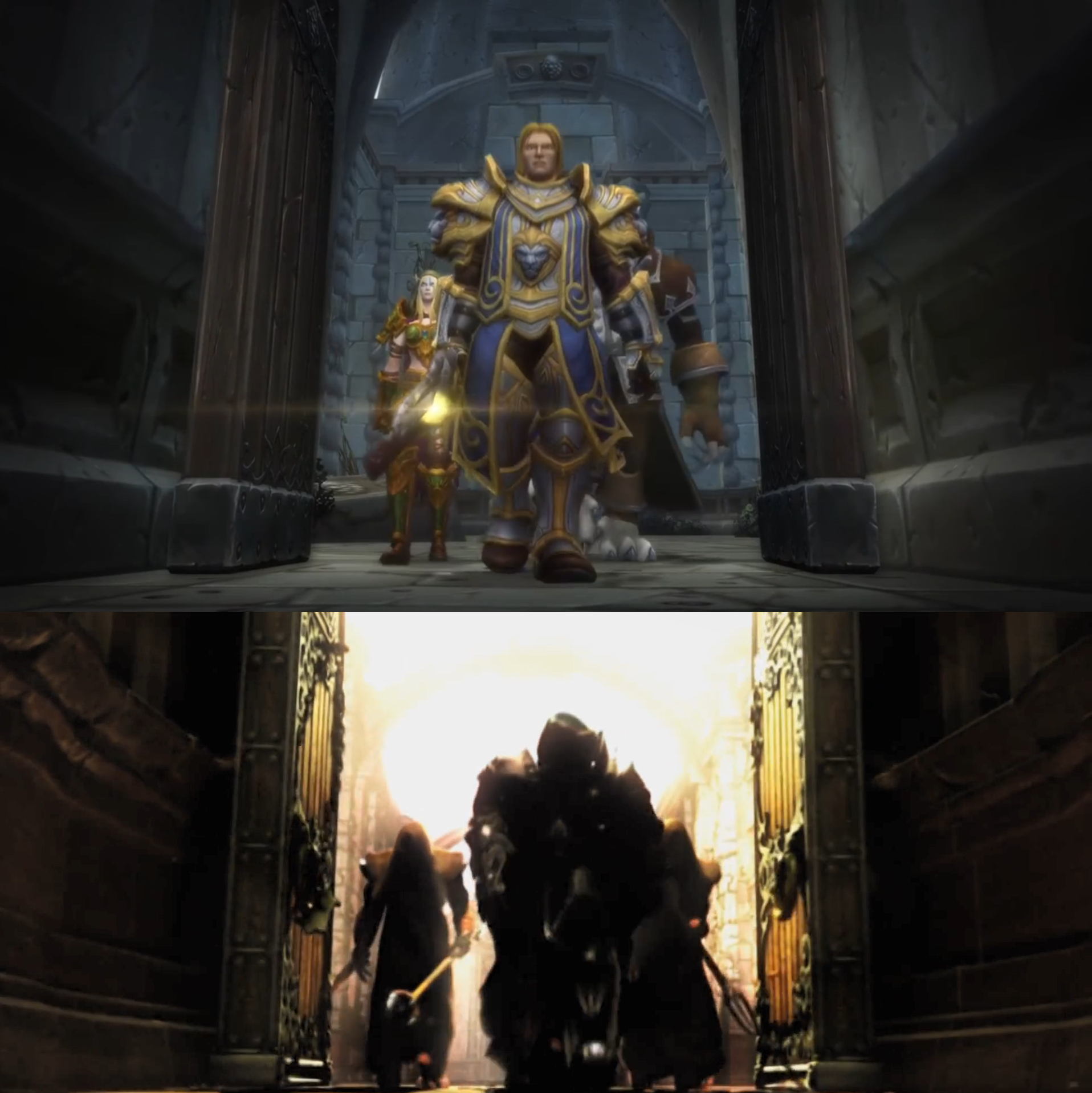 魔兽世界80暴雪偷懒实锤安度因进城致敬阿尔萨斯