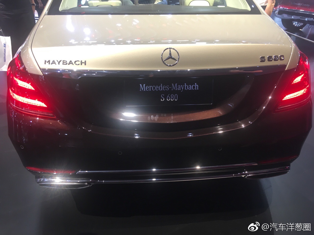 迈巴赫s68,奢!奢!奢!@马云 再来一台?哎,我真不想来车展!