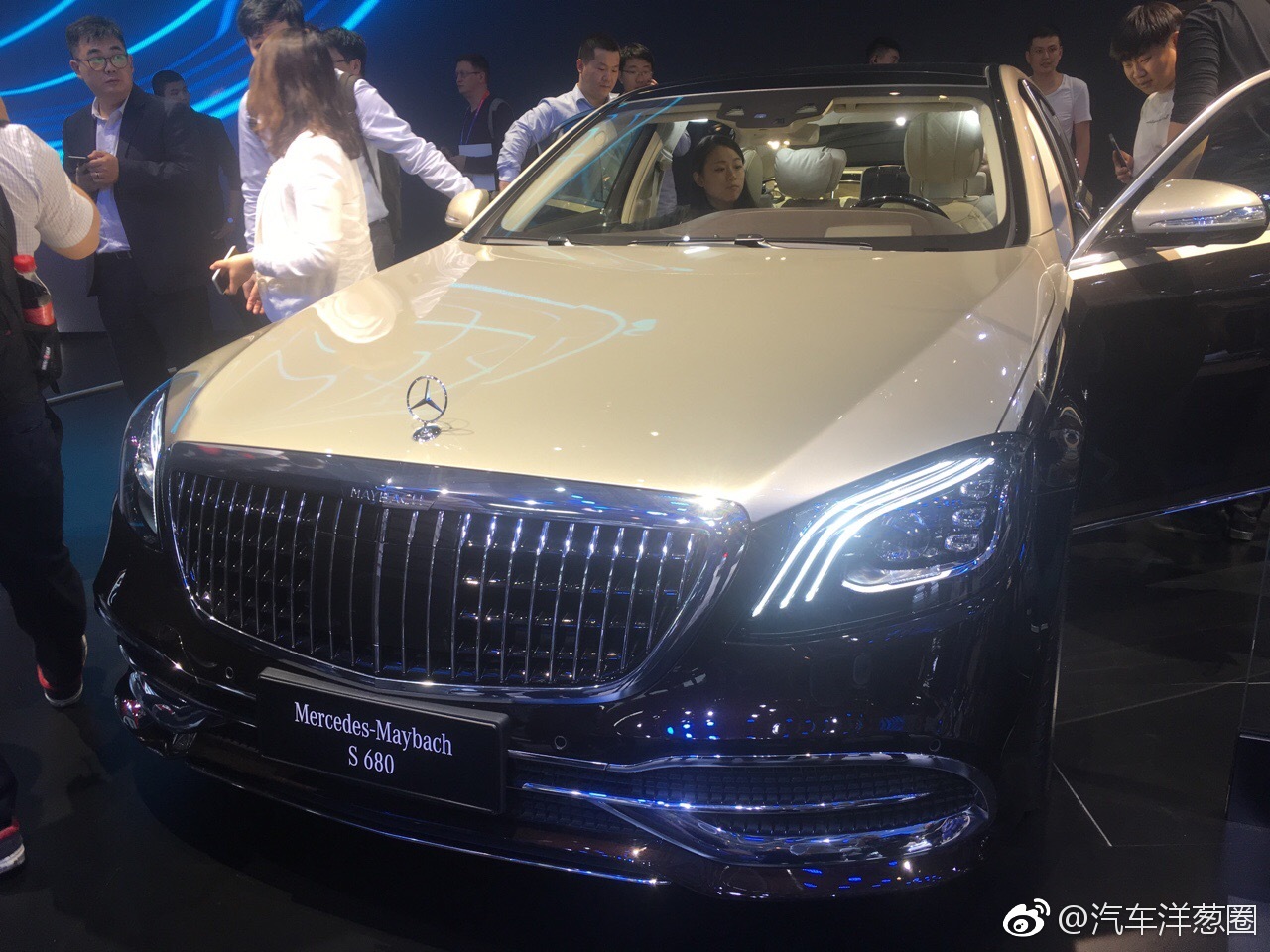 迈巴赫s68,奢!奢!奢!@马云 再来一台?哎,我真不想来车展!