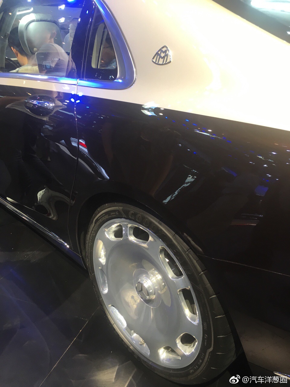 迈巴赫s68,奢!奢!奢!@马云 再来一台?哎,我真不想来车展!