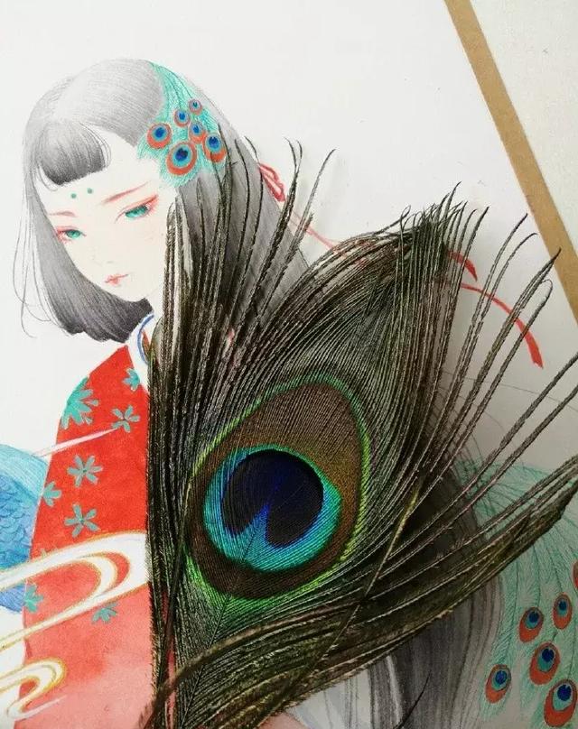 画家笔下的美人古香古色美翻了