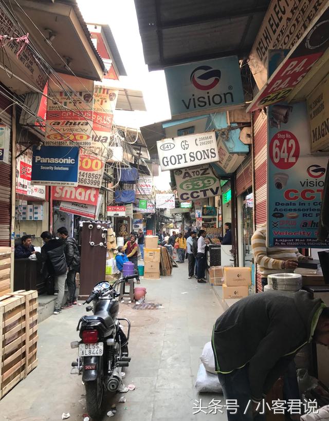印度德里的街头生活状态