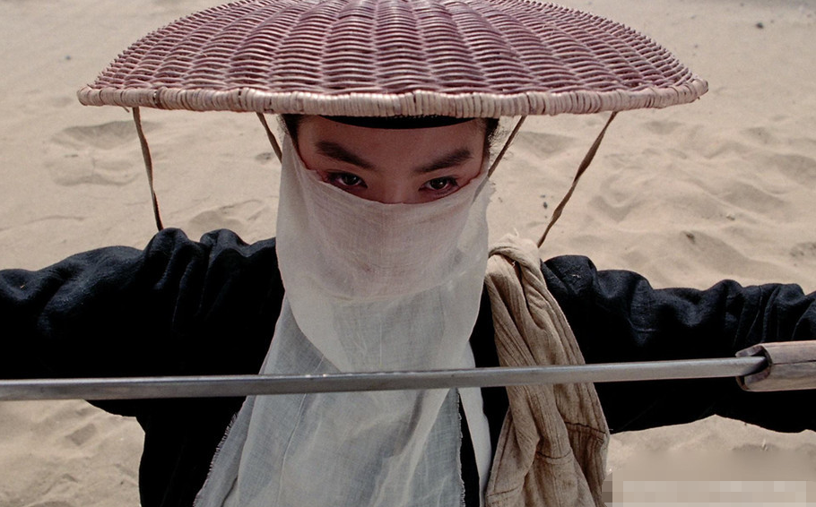 戴斗笠的江湖美人林青霞帅气逼人最后一个美到无法自持