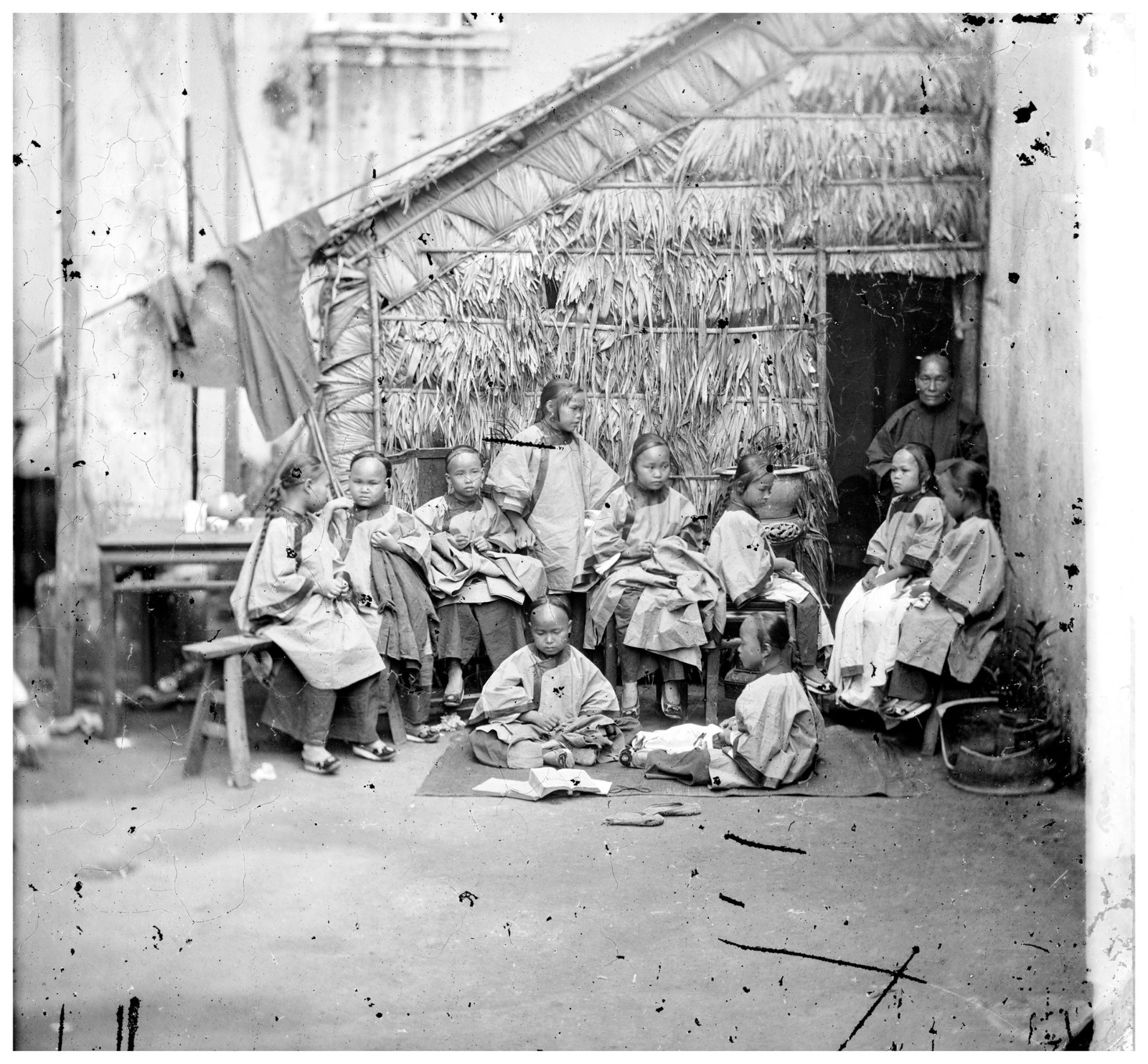 老照片1870年的中国原来是这个样子的