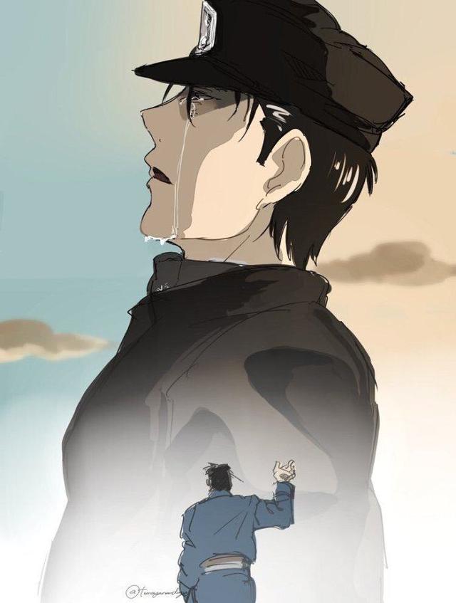 男人有泪不轻弹只是未到伤心处动漫中的他们哭的让人心都碎了