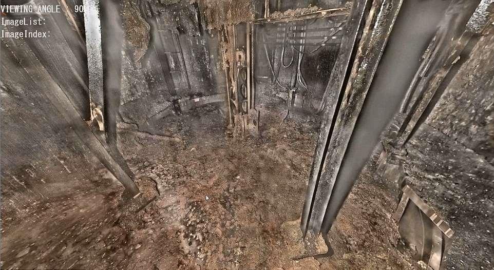 福岛核电站熔毁内部,事故前后照片对比,原来已是这副模样|反应堆|希