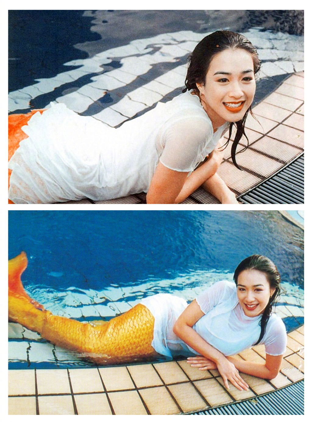 1994年的钟丽缇在人鱼传说里简直就是人间尤物,清纯动人