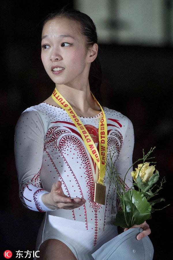 18岁天才少女章瑾夺冠