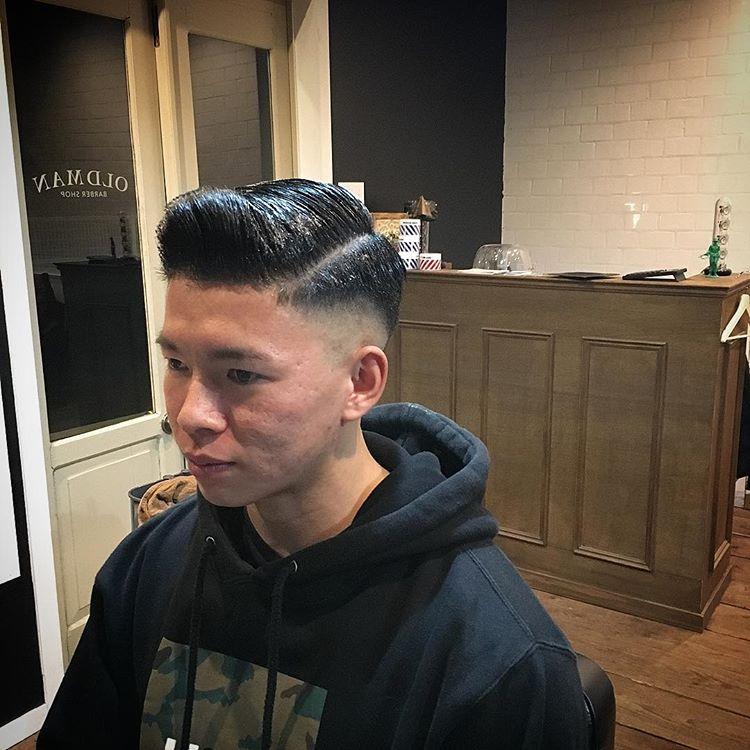 美式barber发型图片