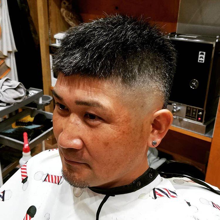 中年男士渐变发型复古又有型