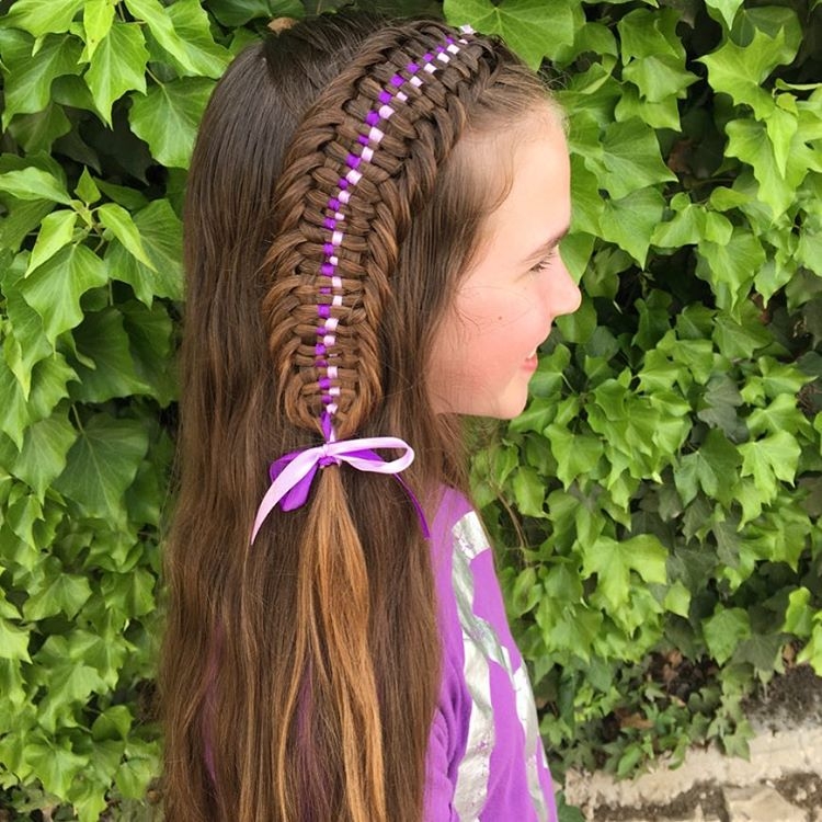 儿童编发图集,这些编发让孩子的长发更迷人