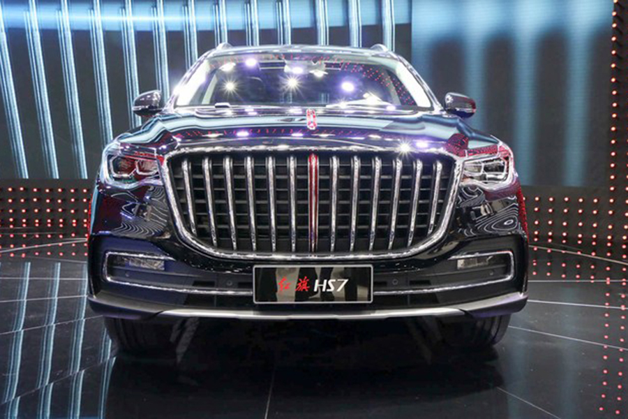 红旗hs7售价猜想动力方面,红旗hs7搭载了一汽自主研发的ca6gv30td行 