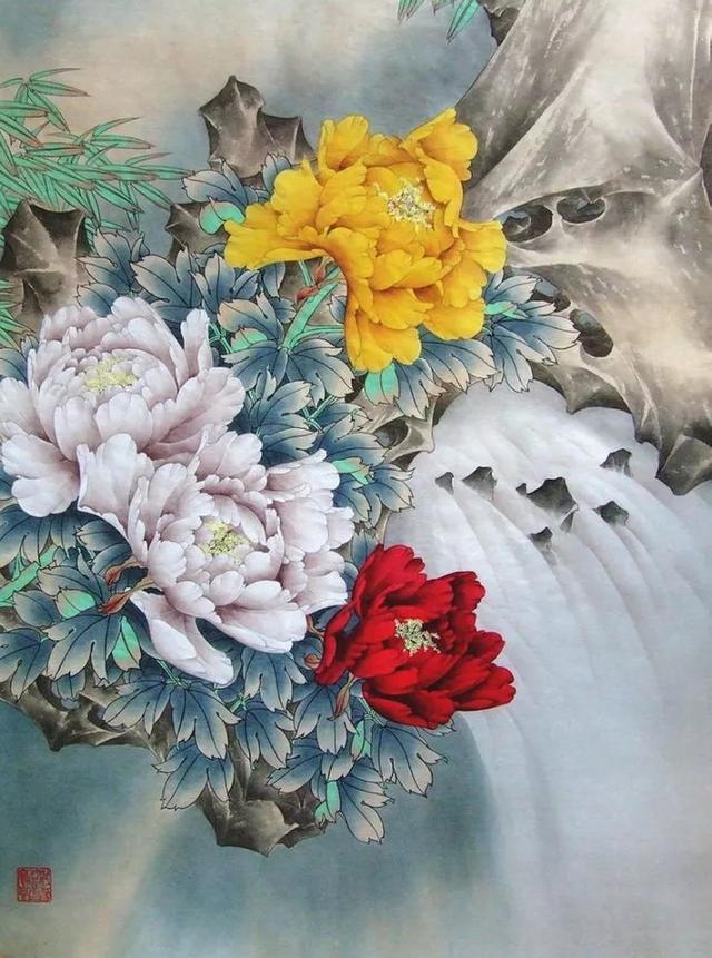 王道良先生的入室弟子陈拥军工笔花鸟画欣赏!