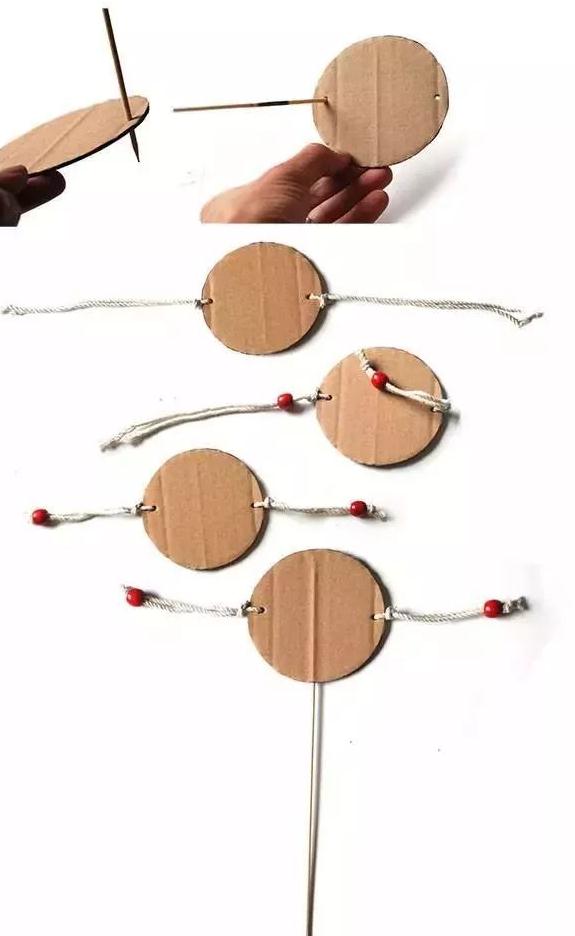 废旧手工:幼儿园废旧物品制作创意手工乐器